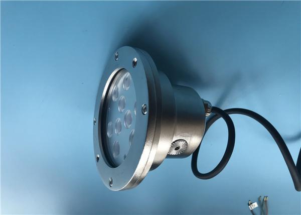 24V IP68 LED Underwater Lights With SUS 316 Stainless Steel Housing And Front Cover