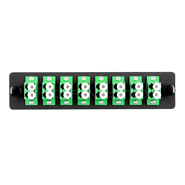 LC Adapter Panel 8 Port Fiber Patch Panel LC Duplex Single Mode or Multimode Adapter (Паннель адаптера LC с одномодным или многомодным устройством)