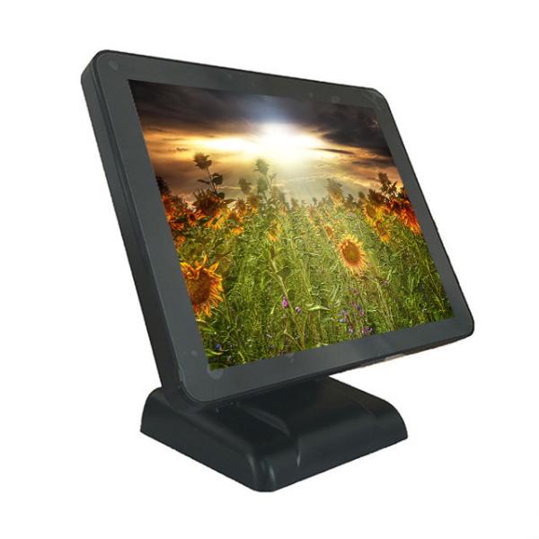 17 Inch Pos Restaurant Cash Register , Touch Screen Pos System With 8 Digital  LED Display