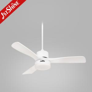 Madeira maciça DC220V Ventilador de teto do quarto luz poupança de energia 5