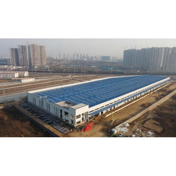Pre Engineering Prefab Building Workshop Building Warehouse Building Light Industrial Design Workshop Steel Structure