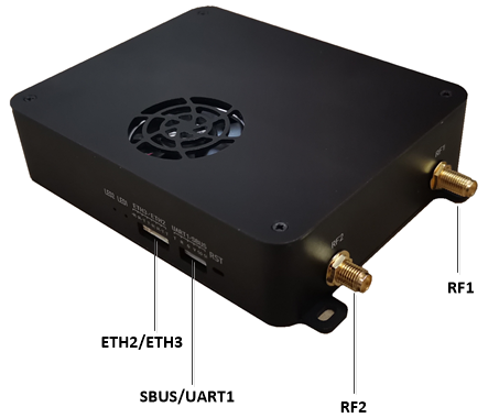 Drone Accessories UAV Radio Repeater Ground-end Or Sky-end Video Data Transimission Module Transmitter And Receiver