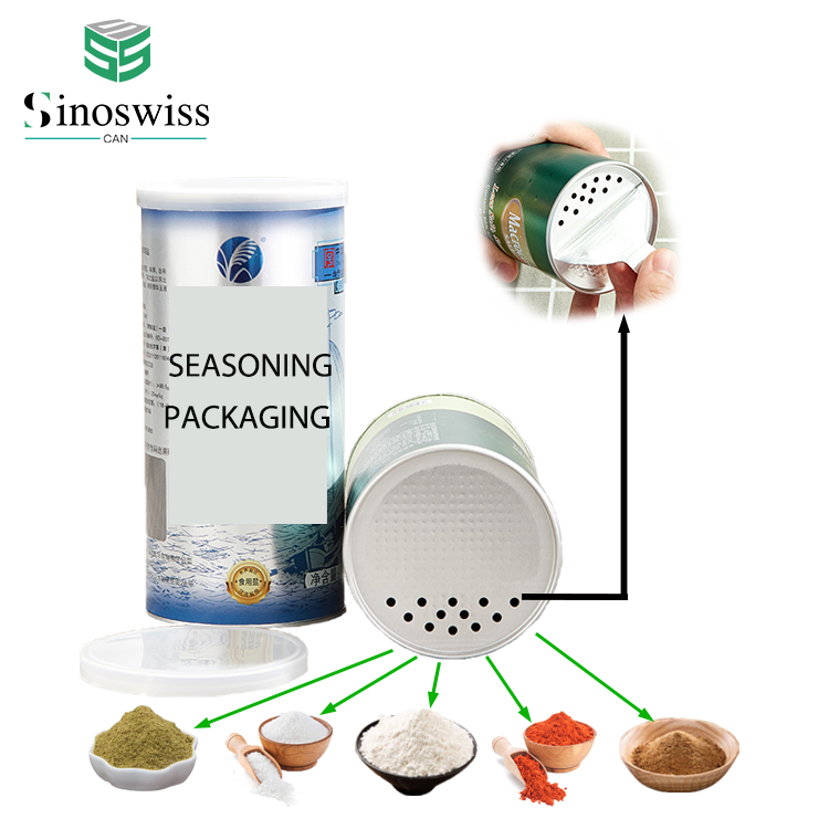 OEM Patent Designed Kraft Paper Tube Packaging Box For Seasoning And Salt