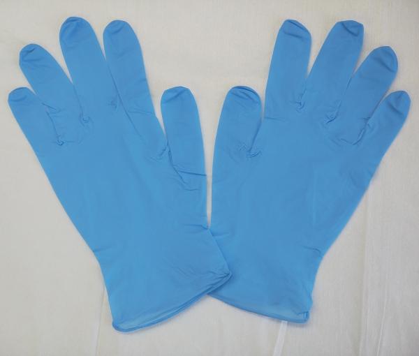 Colored Powder Free Nitrile Disposable Gloves For Medical / Industry Field