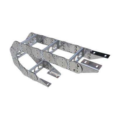 High Standard Flexible Steel Cable Drag Chain Enhance Safety Height 32MM 54MM
