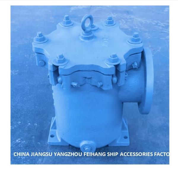 Can Water Strainers 5k-150a Lb-Type Jis F7121 5k-150a Right Angle Cylindrical Seawater Filter