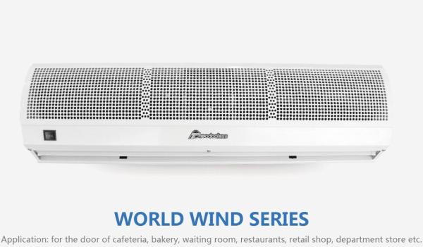 2024Low Noise Compact Air Curtain 40 Inch , Door Air Cutter With Touch Switch