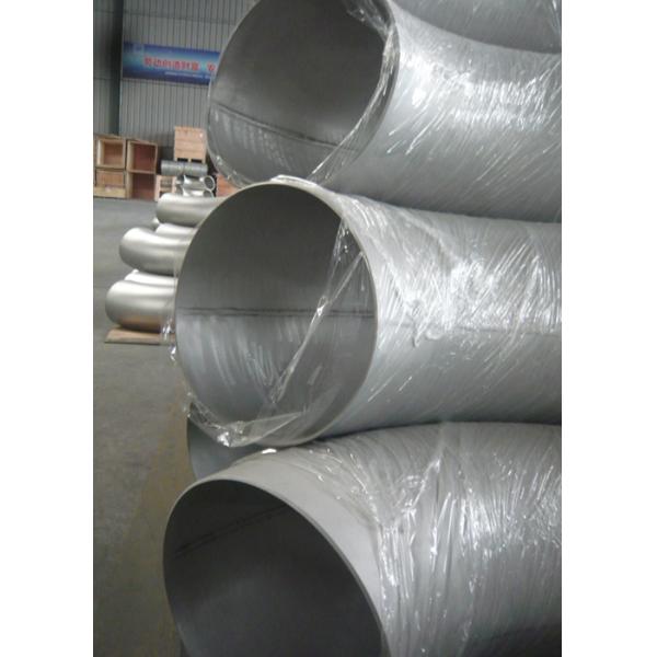 DN150 7.11mm TP316 Stainless Steel Weld Fittings 90 Elbows For Pipelines Changing Direction