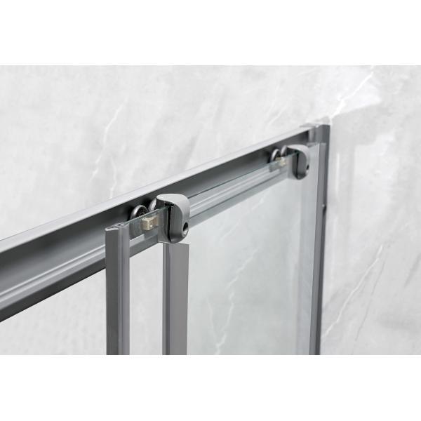 Sliding Opening European Shower Enclosure With Alum Frame