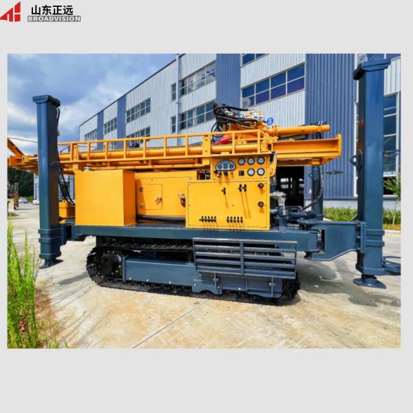 ZB450S Pneumatic Heat Pump Deep Well Drilling Equipment Crawler Mounted