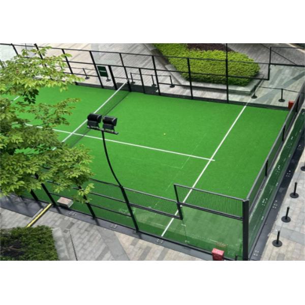 Customized Full Set Padel Tennis Court Outdoor Panoramic Tennis Court