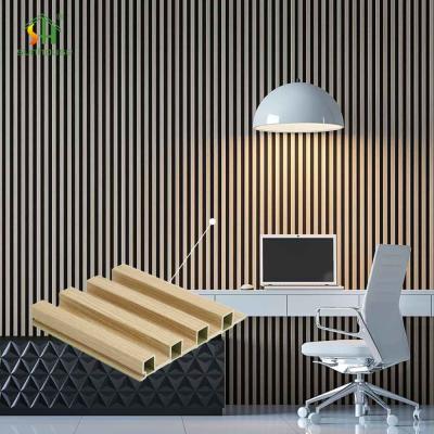 High Quality Direct Sales Composite Fluted Panel Impact Resistance Wpc Facade Wall Panel Sheet Board