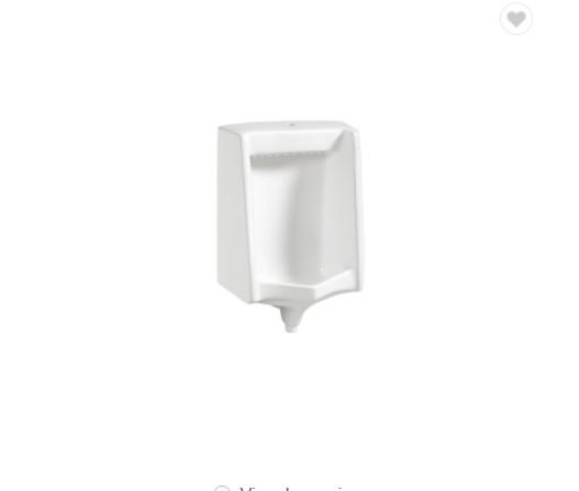 Porcelain Floor Stand Wall Hang Urinal Oval Shape Waterless Ceramic