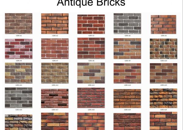 Wall Decoration 3D PU Polyurethane Artificial Stone Panels