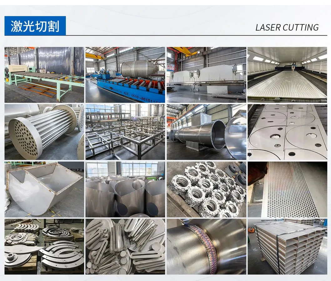 310S Stainless Steel Plate  Circle Fixed Tube Sheet Ø1270 (Drilled) SA 240 310S Cutting To Tube Plate