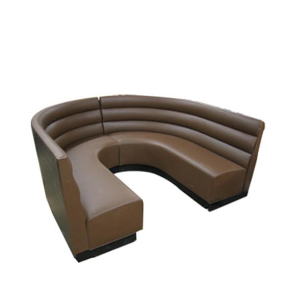 Assento secional em forma de u da cabine do clube noturno de 9 Seat Sofa With Recliners High Back