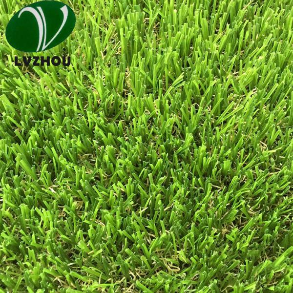 Fake Green Artificial Grass Landscaping Garden 16800 Turfs Every Sqm