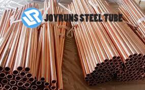 Copper Nickel Aluminium Brass Tubes ASME SB111 C70600 Seamless Alloy Tube Heat Exchanging