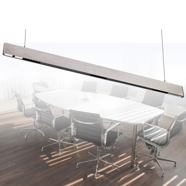 35 Watt Aluminum Tube Modern Office Pendant Led Linear Light Fixtures