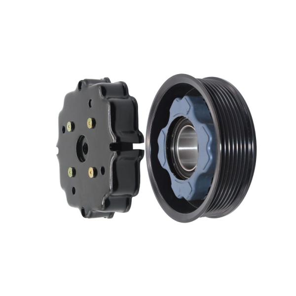 Car Fitment Audi 7SEU16C Auto AC Compressor Kit de embreagem de poleia 7PK 120MM 12V para A8 4.2