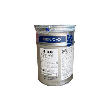Shin Etsu Ke-1204 AL/BL Double groupe adhésif électronique conductrice en silicone pour le collage en pot