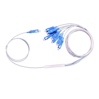900um Steel Tube Type 1X64 Plc Optical Cable Splitter