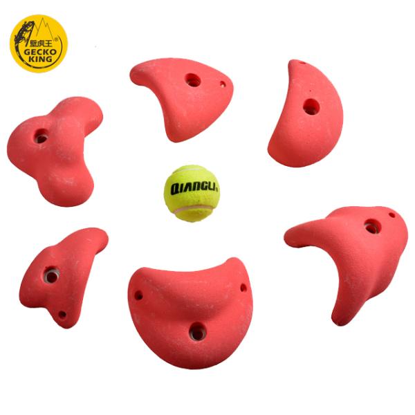 Max Capacity 100-500kg Completed Installation of Rock Climbing Wall Holds Hardware