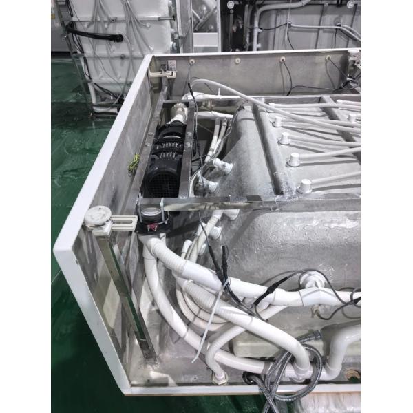 Estimated Delivery Time 1500mm Front Glass Corner Hydro Massage Bathtub with 6 Big Jets