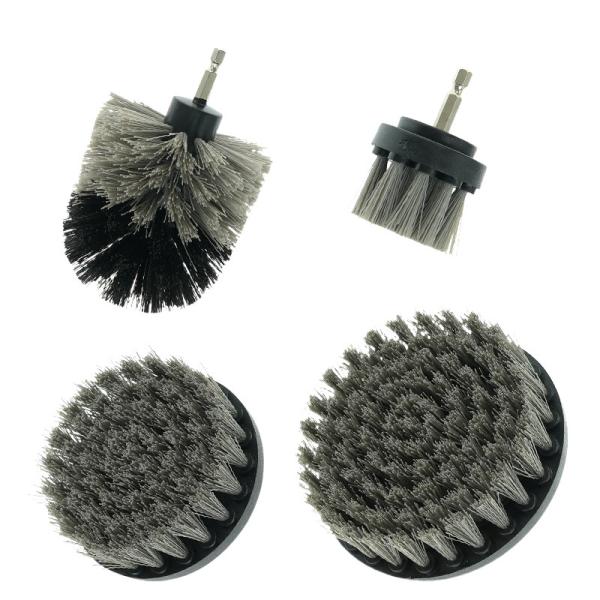 Электрическое протирание 5 дюймов сверло чистка щетки инструмент 360 градусов вращение