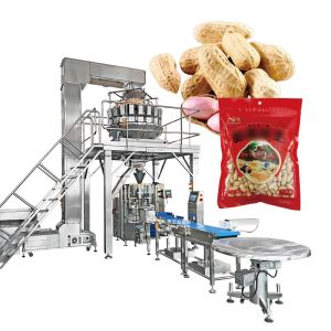 High Speed Automatic VFFS Flat Pillow Pouch Granule Popcorn Groundnut Peanut