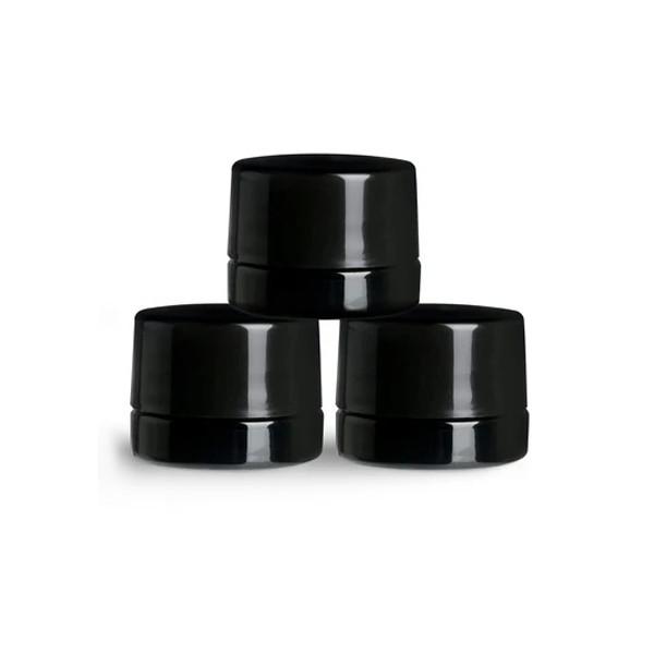Black Smell Proof Uv Jar Child Resistant 9ml Concentrate Jar