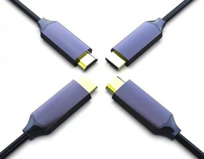 Кабель оптического волокна 4K видео- HDMI ODM 2,0 OEM с покрытым золотом