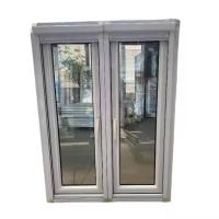 Balcón de doble acristalamiento a prueba de sonido personalizado Ventanas de PVC Casement Puertas y ventanas oscilantes