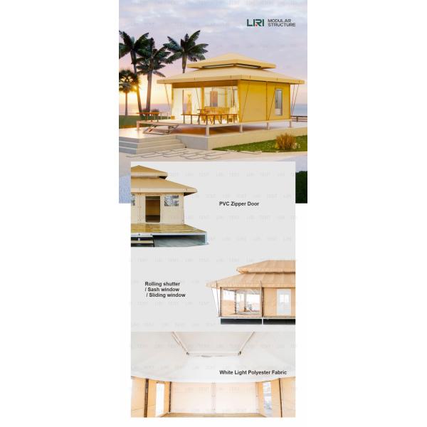 На открытом воздухе водоустойчивый роскошный шатер гостиницы Паттайя Glamping для курортов