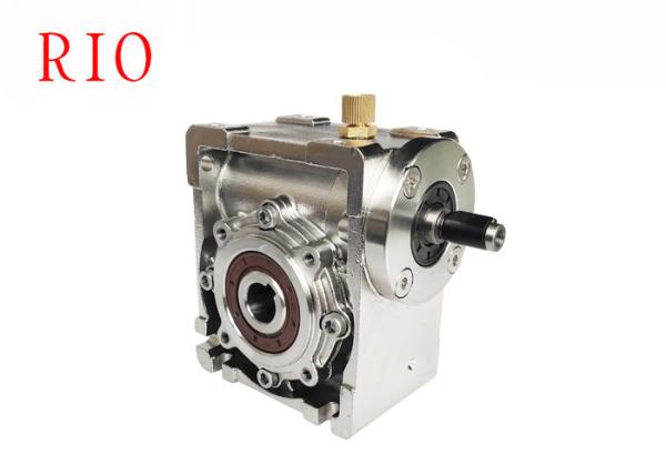 Ss316 Nmrv40 Worm Gearbox For Sea Water Salt Spray Prevention