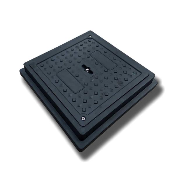 A15 B125 C250 Composite SMC Custom Manhole Covers Lightweight And Non Conductive