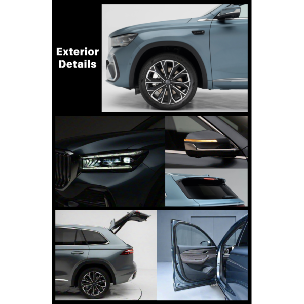 2026 New Gas/Petrol Turbo Euro VI R20 Dark Interior for Xingyue L 272HP 8AT 4WD 7.5s Acceleration Luxury SUV