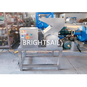 Gránulos árabes de la goma de la sal del rosa de la máquina de la trituradora del polvo del azúcar crudo que hacen la máquina