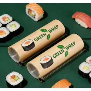 Hot Sale Sushi Push Pop Food-grade Customized Push up Tube for Sushi Rice and Vegetable Rolls Packaging