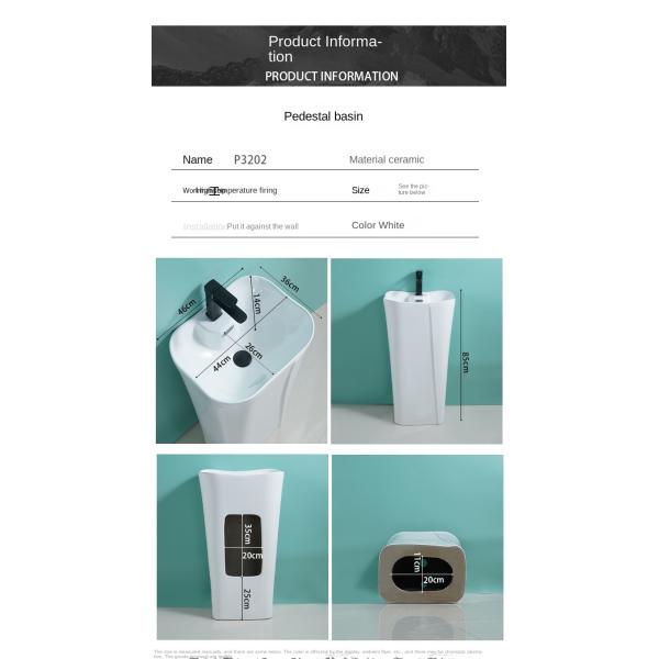 Оптовая цена Современные санитарные принадлежности Бесплатное стоящее белое керамическое ванное место