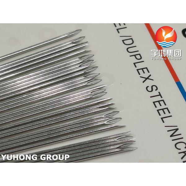 21G Lancet Point Injection Needle , Medical Stianless Steel Needle Tube ISO7864 SUS304