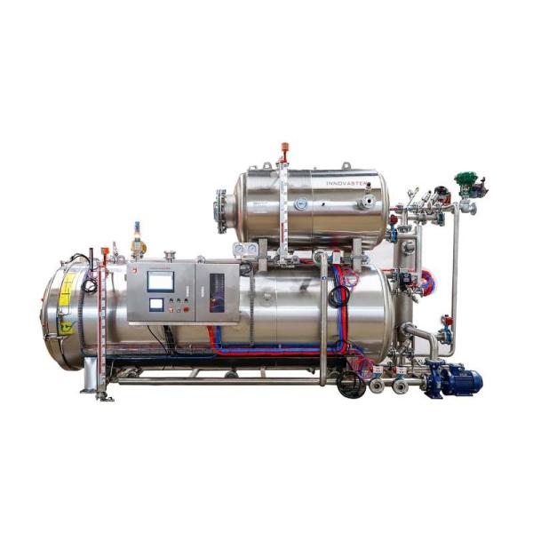 Automatic Batch Retort Over Pressure Line Sterilizer Machine for 3P Voltage Operation