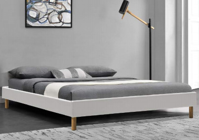 Грациозный сжатый свет дизайна - серое белье обитая машинная плита без изголовья