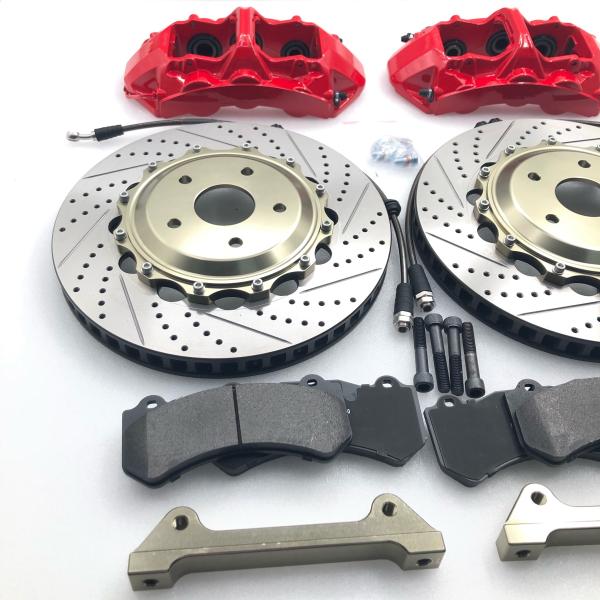 19'' Wheel 6 Pot Brake Kit JKGT6 Big Red Caliper 362*32mm Disc Rotor
