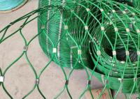 1.5mm balustrade câble maillage maillage de corde en acier avec 50mm * 50mm d'ouverture