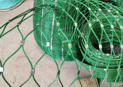 1.5mm Balustrade Cable Mesh Steel Rope Mesh With 50mm*50mm Opening