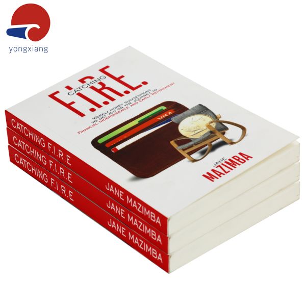 Custom Sizes Publishing Book Printing FSC Certified Cream Paper Book Serving Authors Publishers Schools
