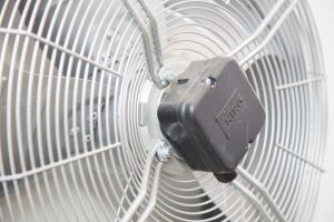 fã de fluxo axial externo do rotor de 50Hz 170Pa com a lâmina da liga de alum
