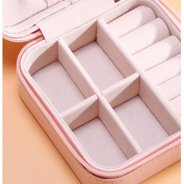 Кожа PU коробки случая ювелирных изделий Pantone стильной коробки серьги бархата лоснистая