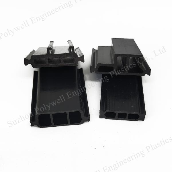 PA66GF25 Perfis de ruptura térmica Faixa de isolamento térmico de poliamida Faixa de isolamento térmico de cor preta Prazo de pagamento T/T